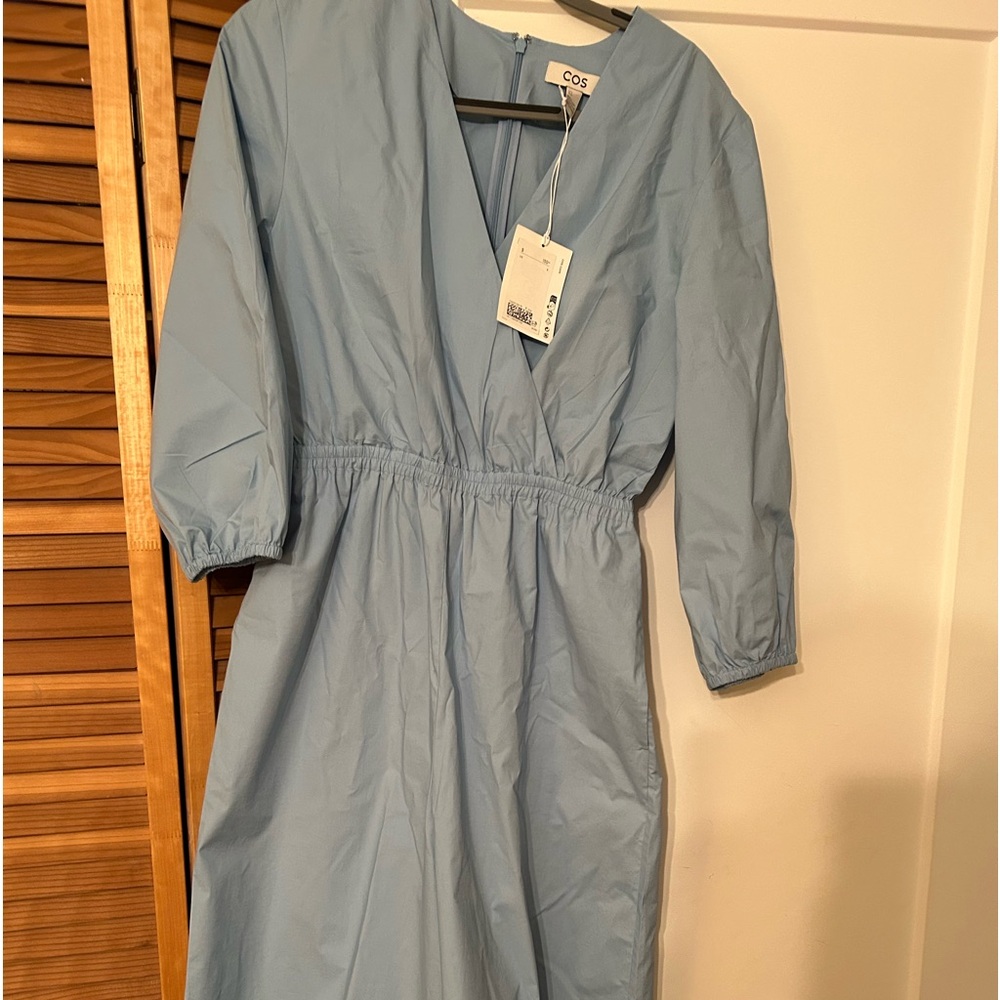 COS jumpsuit- light blue, cotton material- new with tag